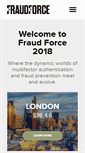 Mobile Screenshot of fraudforcesummit.com